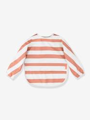 -Bib with Sleeves & Pocket, Stripes by DONE BY DEER