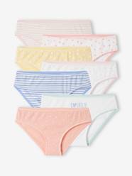 Girls-Underwear-Pack of 7 Fancy Briefs for Girls, Basics