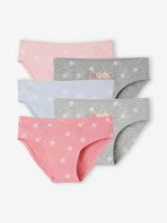 Girls-Underwear-Knickers-Pack of 5 Daisy Briefs for Girls