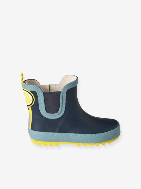 Wellies with Elastic, for Children navy blue 