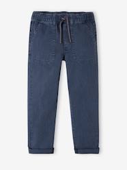 Boys-Worker Trousers, Easy to Slip On, for Boys
