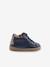 Leather Pram Shoes with Laces & Zip, 3045B302 by Babybotte®, for Babies navy blue 