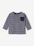 Striped Long Sleeve Top, for Babies striped blue 