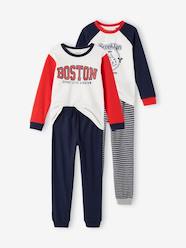Boys-Pack of 2 "Sport US" Pyjamas for Boys