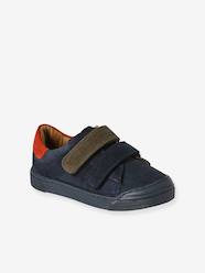 Shoes-Boys Footwear-Hook&Loop Leather Trainers for Children, Designed for Autonomy