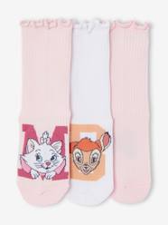 Girls-Underwear-Pack of 3 Pairs of Disney® Animals Socks