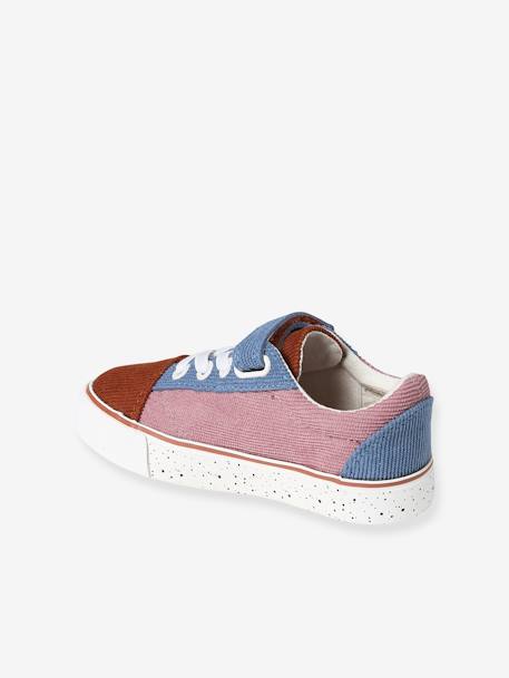 Velour Trainers for Girls, Designed for Autonomy lilac 