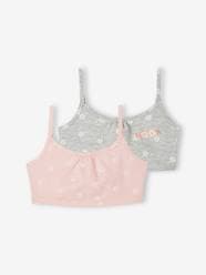 Pack of 2 Bras with Daisy Prints, for Girls