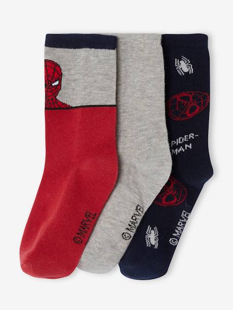 Pack of 3 Pairs of Marvel® Spider-Man Socks red 