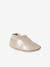 Supple Leather Shoes with Elastic, for Babies gold 