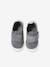 Felt Indoor Shoes with Hook-and-Loop Strap, for Babies marl grey 