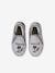 Printed Fabric Indoor Shoes with Zip, for Babies striped grey 