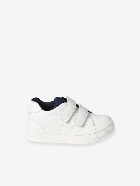 Trainers with Hook-&-Loop Fasteners, for Babies white 