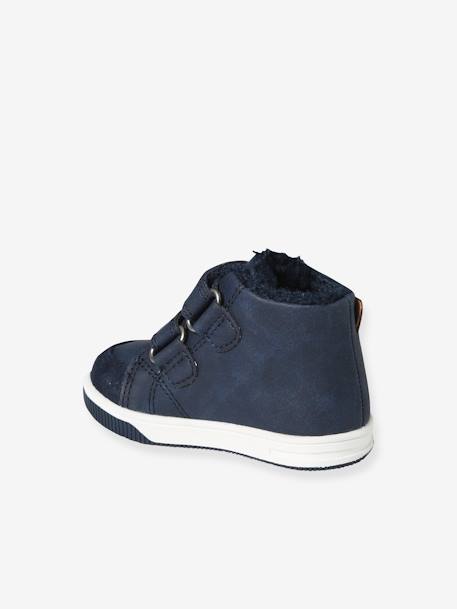 Hook-and-Loop High-Top Trainers for Babies blue 