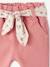Trousers with Fabric Belt for Babies old rose 