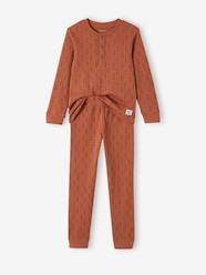Boys-Nightwear-Rib Knit Pyjamas with Arrows, for Boys