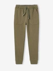 Joggers with Zips on Hems & Carpenter Pockets for Boys