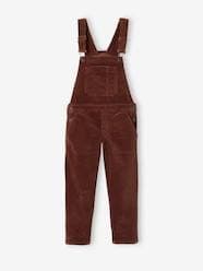 -Velour Dungarees