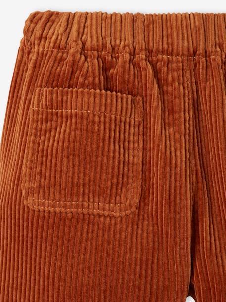 Corduroy Trousers for Babies rust 