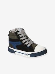 Shoes-Boys Footwear-Trainers-High-Top Trainers for Children, Designed for Autonomy