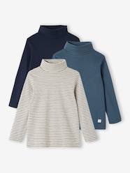 Pack of 3 High Neck Tops for Boys