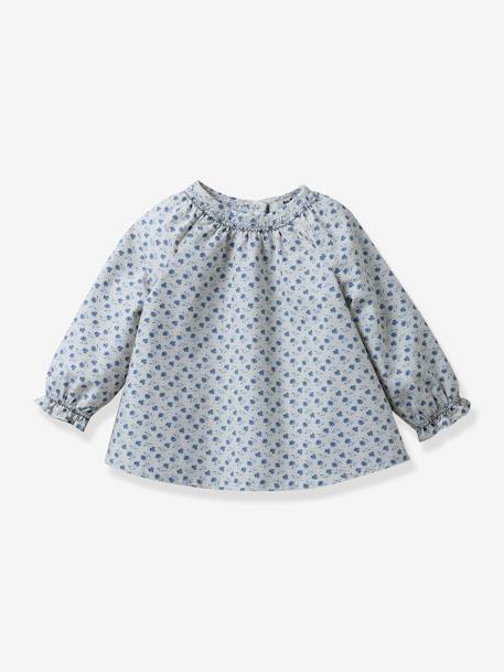 Smocked Blouse for Babies, by CYRILLUS multicoloured 