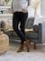Skinny maternity jeans black+brut denim+stone 