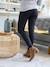 Skinny maternity jeans black+brut denim+stone 