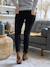 Skinny maternity jeans black+brut denim+stone 