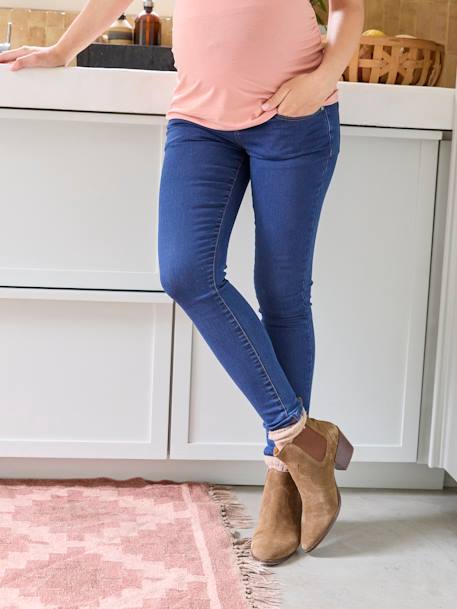 Skinny maternity jeans black+brut denim+stone 