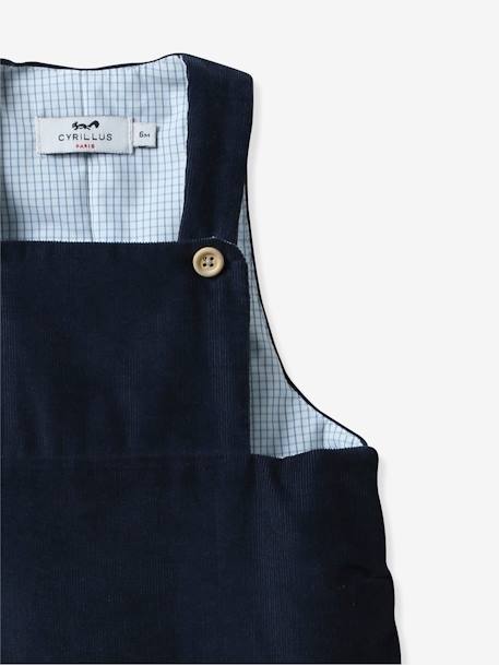 Padded Dungarees navy blue 