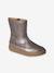 Leather Boots for Girls, Designed for Autonomy bronze 