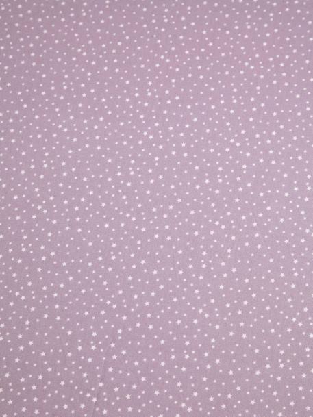 Children's Fitted Sheet, Tiny Fairy Theme Purple/Print 
