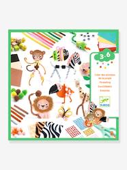 Toys-Arts & Crafts-Dough Modelling & Stickers-Creative Box - Jungle Animals - DJECO