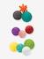 Set of 10 Textured Soft Balls - INFANTINO multicoloured 