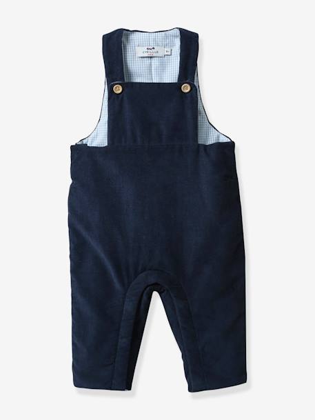 Padded Dungarees navy blue 