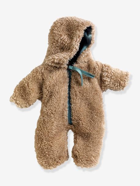 Winter Clothing for Baby Doll - DJECO brown 