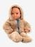 Winter Clothing for Baby Doll - DJECO brown 