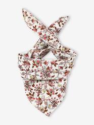 Girls-Accessories-Floral Print Scarf for Baby Girls