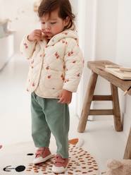Baby-Outerwear-Padded Jacket with Hood, for Babies