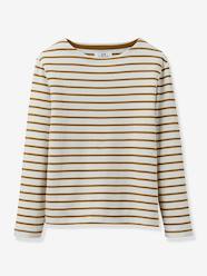 Boys-Tops-Sailor Top in Organic Cotton by CYRILLUS for Boys