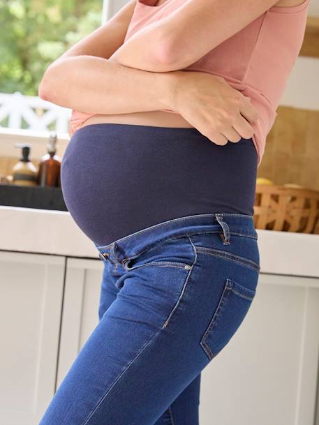 Skinny maternity jeans black+brut denim+stone 