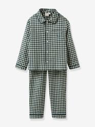 Boys-Nightwear-Classic Gingham Pyjamas for Boys, by CYRILLUS