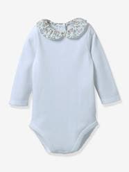 Baby-Bodysuits & Sleepsuits-Liberty Aisha Bodysuit in Organic Cotton by CYRILLUS