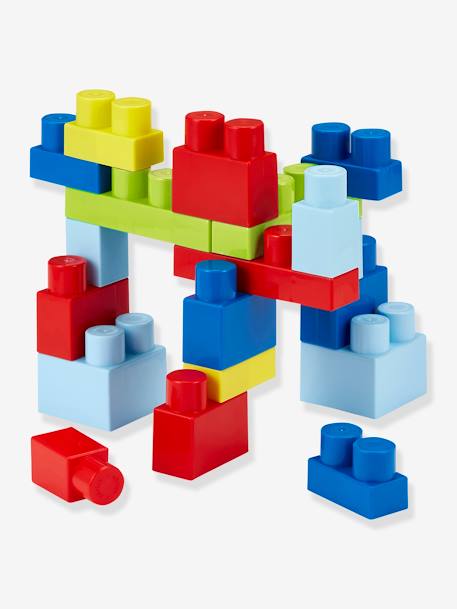 Rolly, Construction Bricks, 40 Pieces - Les Maxi - ECOIFFIER blue+rose 