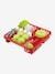 Coated Square Draining Board, 30 cm - 100% Chef - ECOIFFIER red 