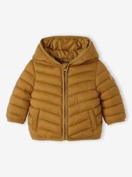 -Lightweight Padded Jacket with Hood for Babies