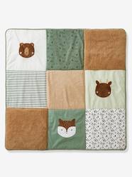 Bedding & Decor-Decoration-Padded Play Mat, Green Forest