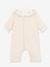 Quilted Jumpsuit with Hood in Cotton for Babies, PETIT BATEAU beige 