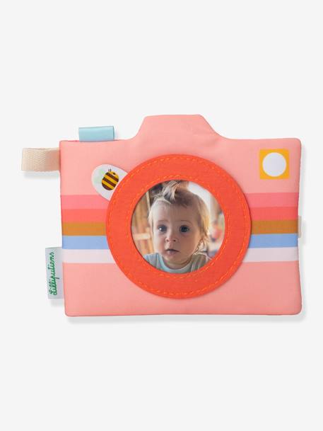 Fabric Photo Album - LILLIPUTIEN green+rose 